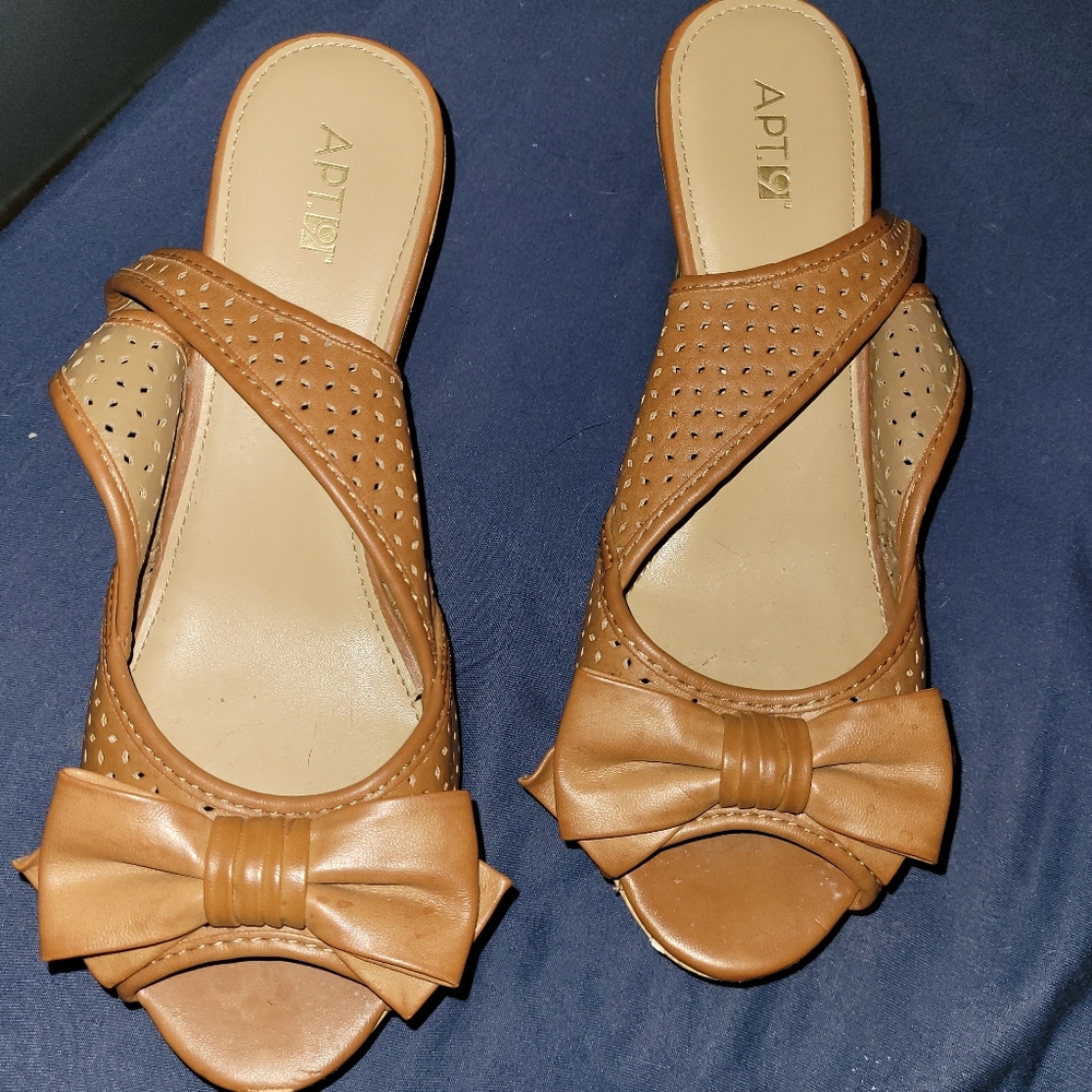 Apt. 9 wedges.